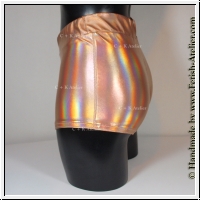 Holo Leder Hotpants
