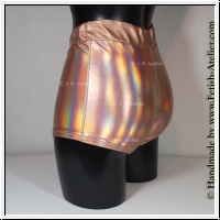 Holo Leder Hotpants