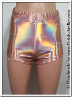 Holo Leder Hotpants