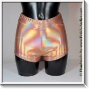 Holo Leder Hotpants